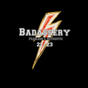 Team badass t-shirt lightning Design