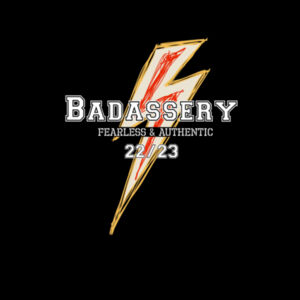 Team badass hoodie lightning Design