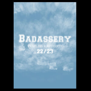 Team badass hoodie clouds Design