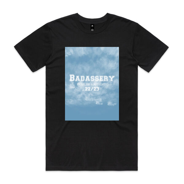 Team badass t-shirt clouds Thumbnail